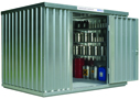 Non-insulated chemical containers