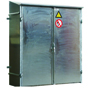 Gas cylinder facade cabinets