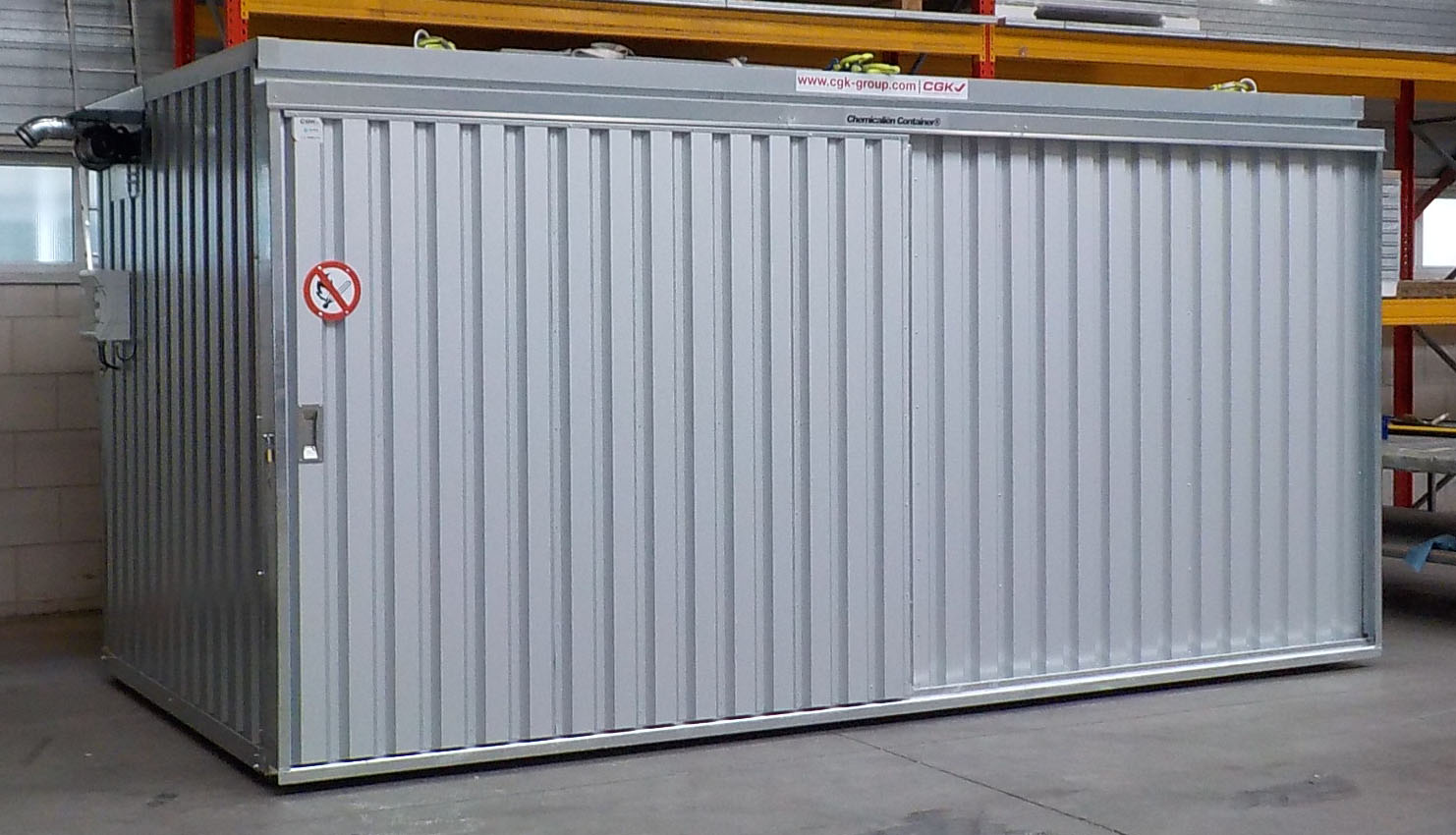 Chemicaliencontainer CC5-XL-ISO met schuifdeur