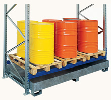 Opvangbak BW2720 voor palletstelling