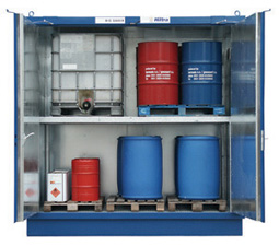 Verhuur F60 container model BS 3000 (pallets-IBCs)