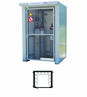 Hiltra F60 (semi) gasflesdepot GD-MS 25 (CBF0)