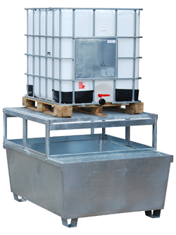Drip tray and grate galvanised model HLB 11-T