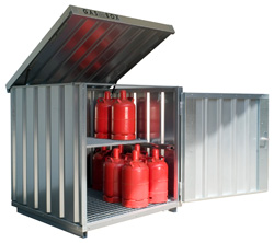 Gas cylinder box model GB 2